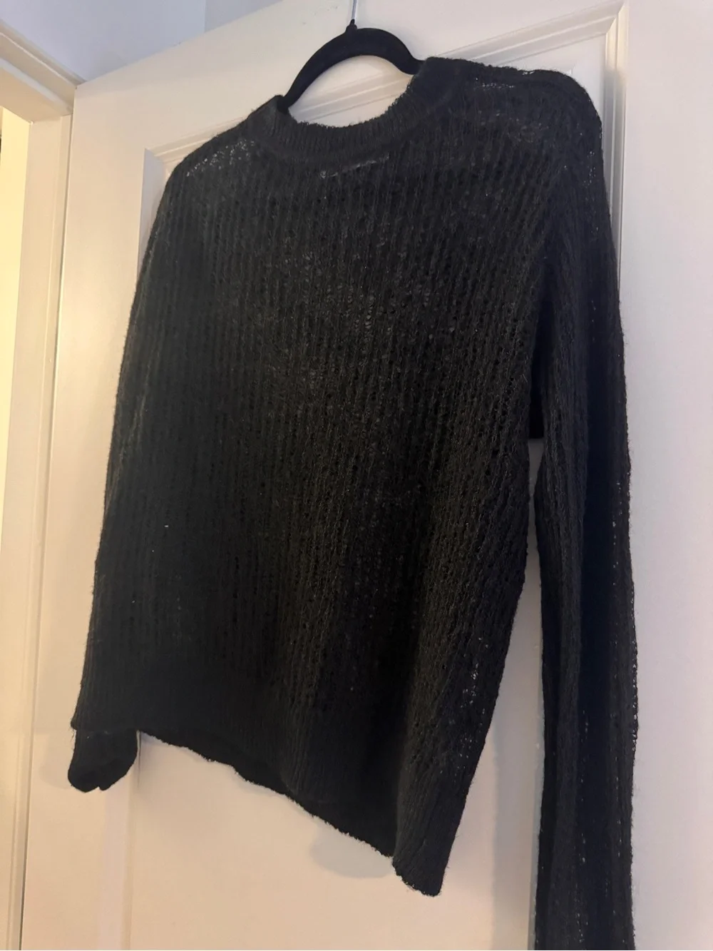 Zara Black Women's Knit Sweater - Picture 2 of 4